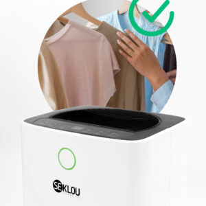 Deshumidificador Seklou® con compresor 105 mts cúbicos Absorbe humedad - Imagen 9